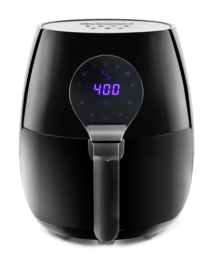 5.2qt Oil-Free Digital Air Fryer Black
