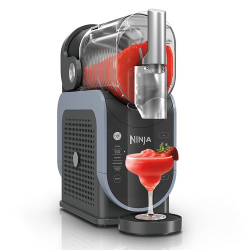 Slushi 5-in-1 Professional Frozen Drink Maker Arctic Blue & Gray