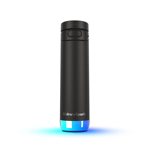 21oz HidrateSpark PRO 2 Smart Bottle w/ Chug Lid Black