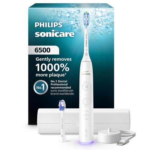 Series 6500 Electric Rechargeable Toothbrush White