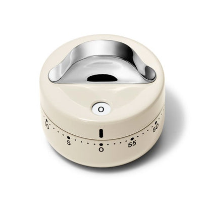 Mechanical Kitchen Timer Cream