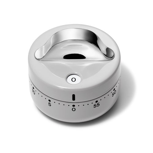 Mechanical Kitchen Timer Gray