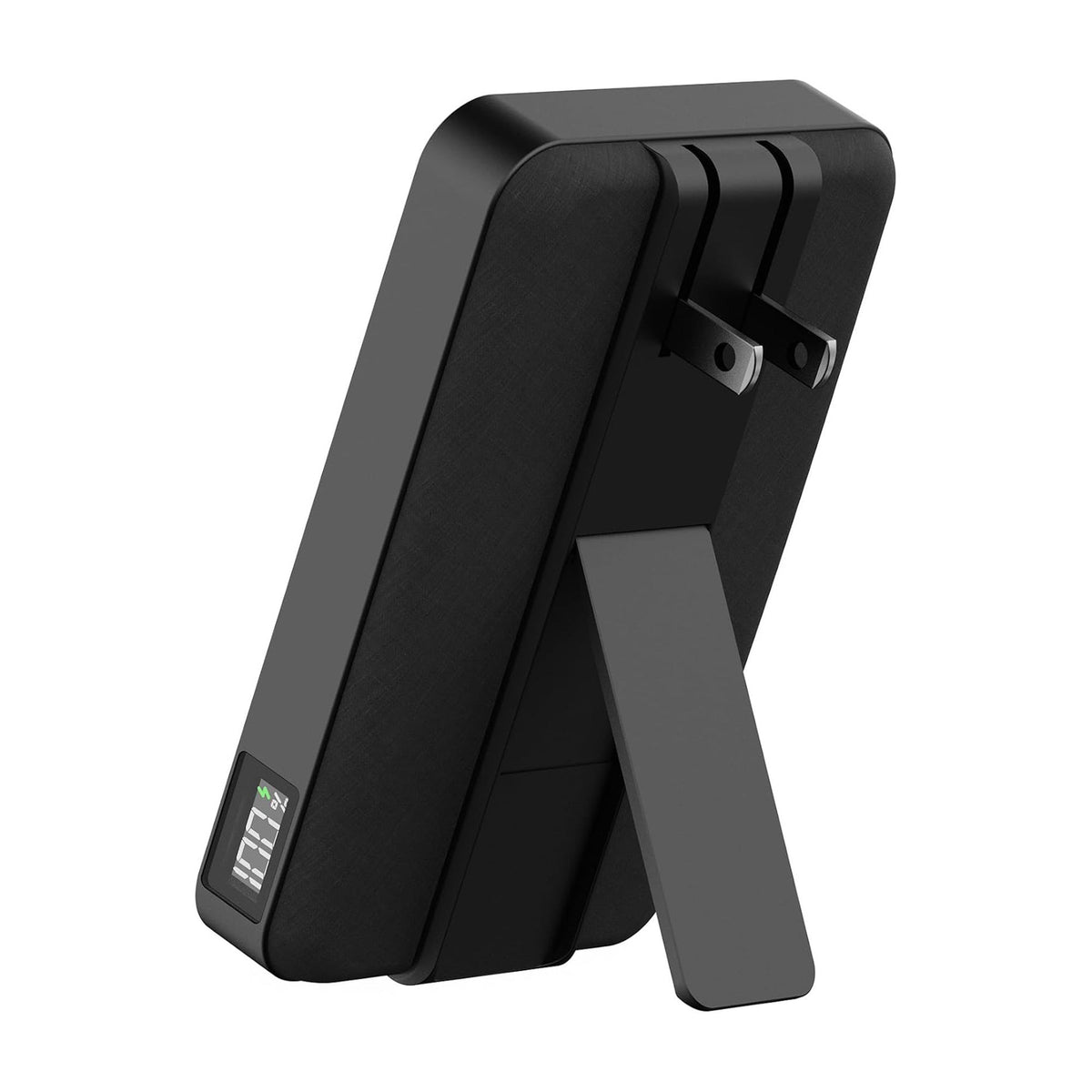 CliqLuxe 10KmAh Portable Charger w/ Stand Gray