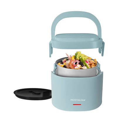Portable Heated Lunch Box - 20oz Chambray