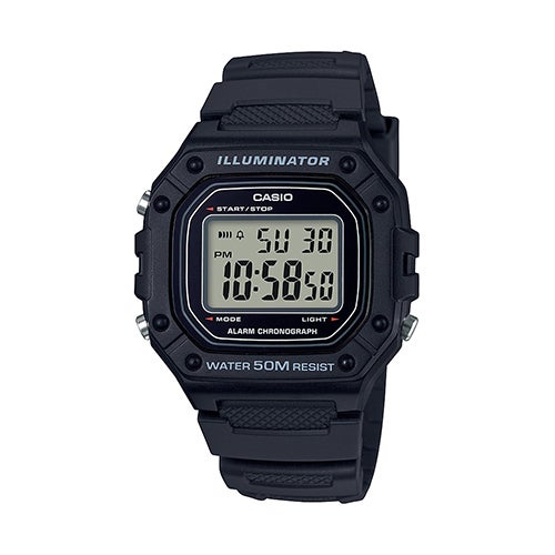 Mens Large Digital Watch Black