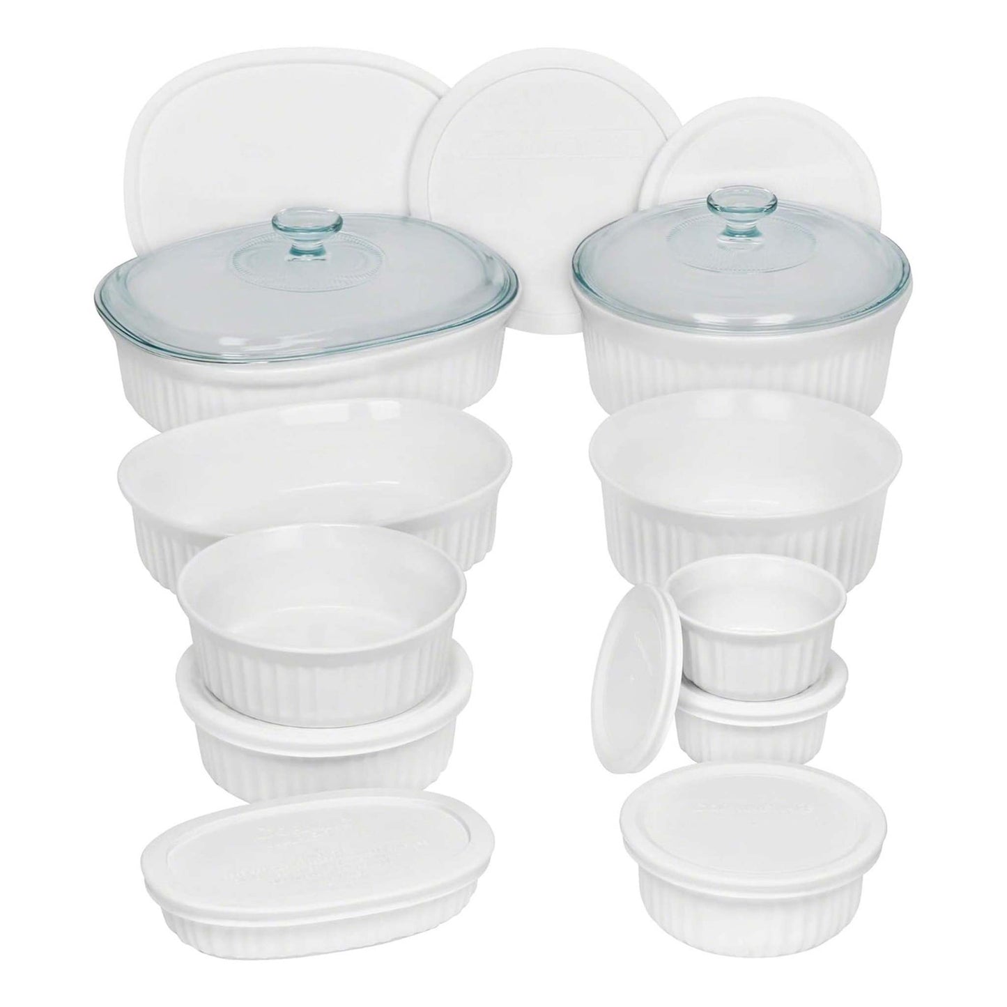 FRENCH 20PC CERAMIC BAKEWARE SET