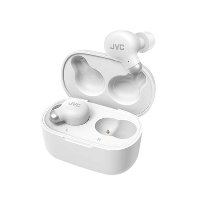 JVC TRUE WIRELESS NOISE CANCELLING IN-EAR HEADPHONES - WHITE