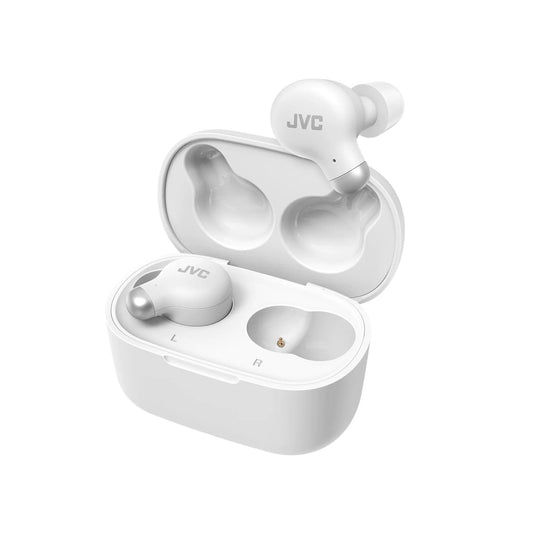 JVC TRUE WIRELESS NOISE CANCELLING IN-EAR HEADPHONES - WHITE