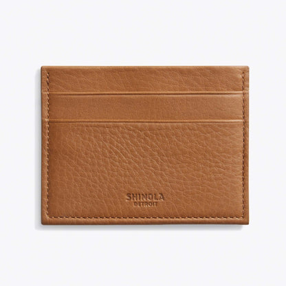 5 POCKET CARD CASE TAN