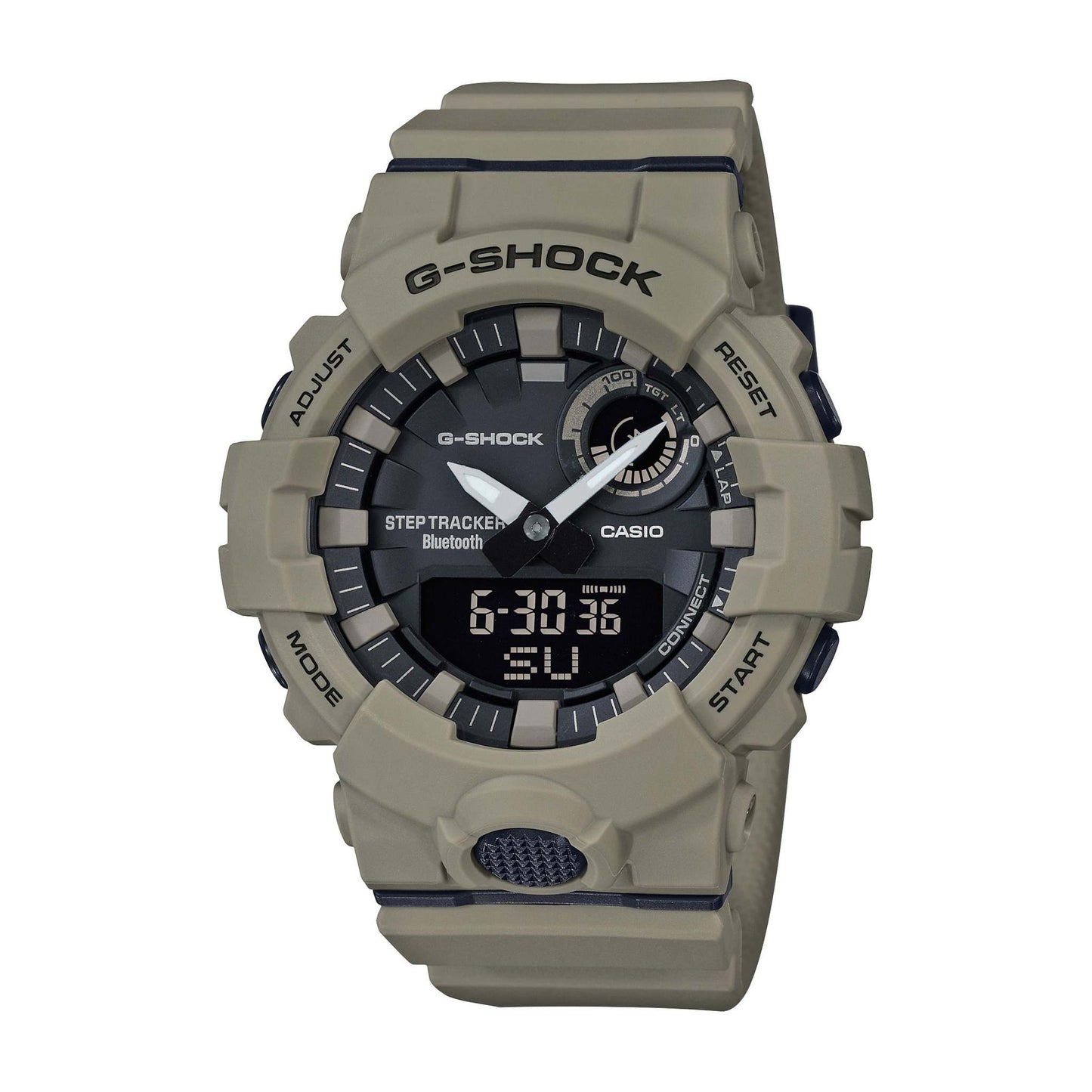 MENS POWER TRAINER BLUETOOTH ANA/DIGI WATCH TAN