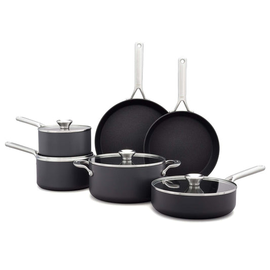 CERAMIC PROFESSIONAL NONSTICK 10PC COOKWARE SET