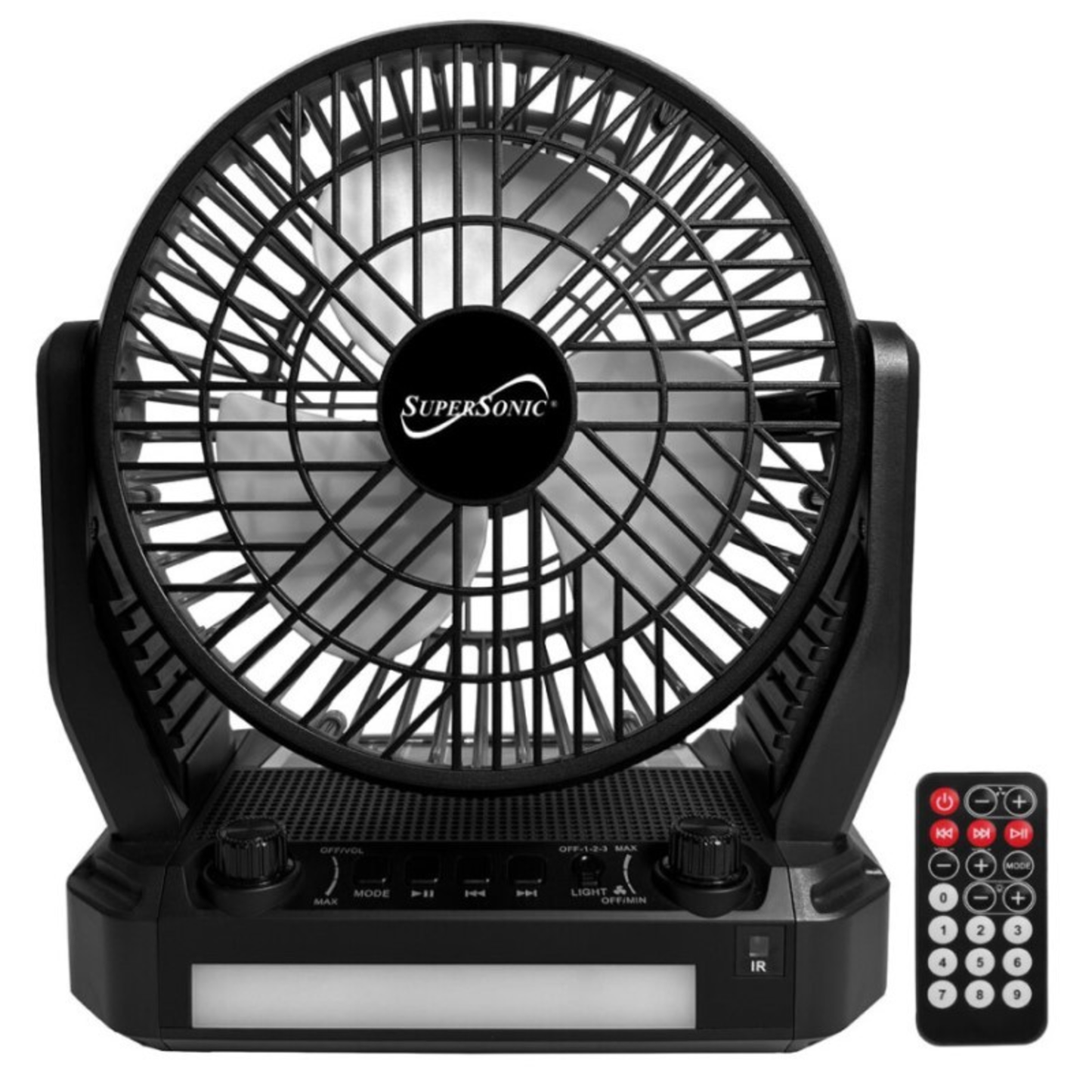 SOLAR POWER SPEAKER WITH FM RADIO FLASHLIGHT AND LANTERN