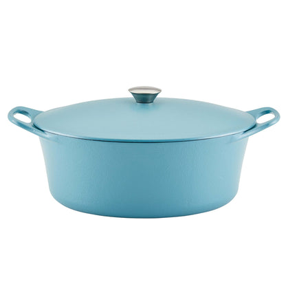 6.5QT PREMIUM RUST RESISTANT CAST IRON DUTCH OVEN