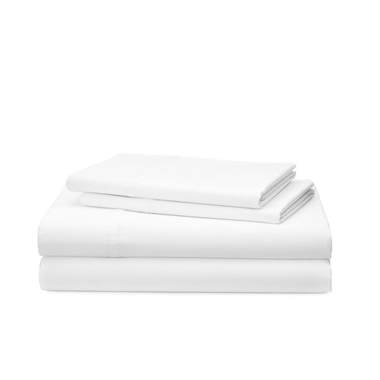SPENCER COTTON SATTEEN 4PC SHEET SET - QUEEN