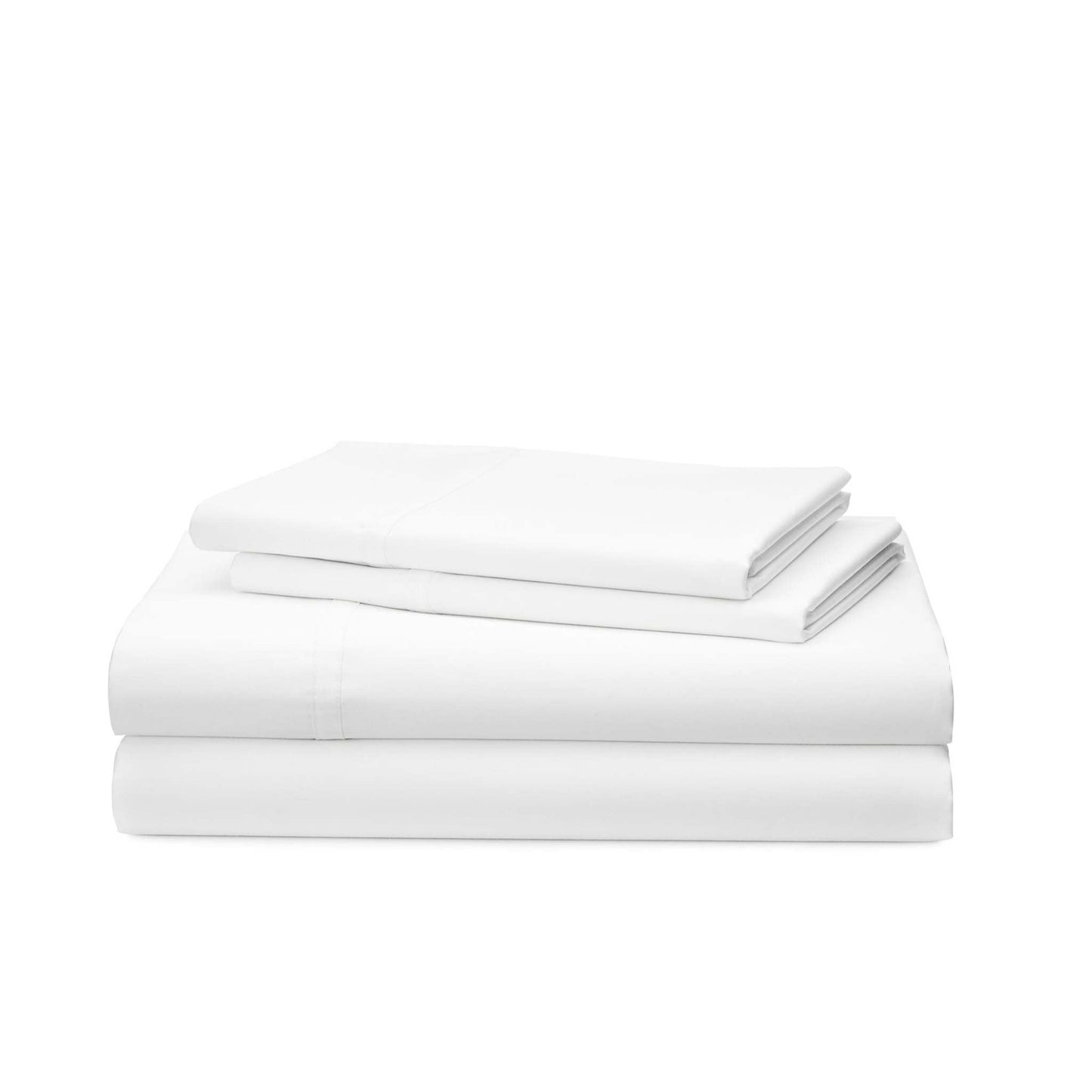SPENCER COTTON SATTEEN 4PC SHEET SET - QUEEN