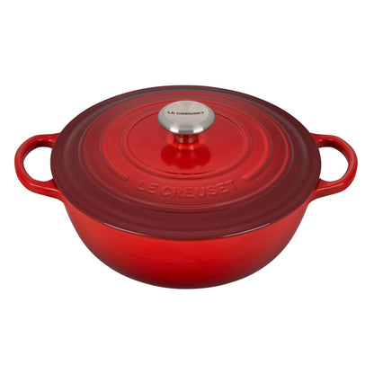 7.5QT SIGNATURE CAST IRON CHEF'S OVEN, CERISE
