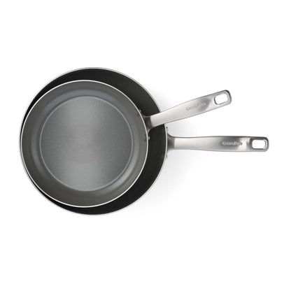 CHATHAM 8" & 10" TRI-PLY STAINLESS STEEL NONSTICK FRY PAN SET