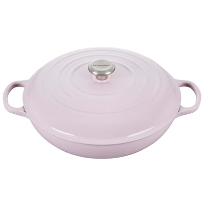 3.5QT SIGNATURE CAST IRON BRAISER SHALLOT