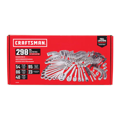 298PC MASTER MECHANICS TOOL SET