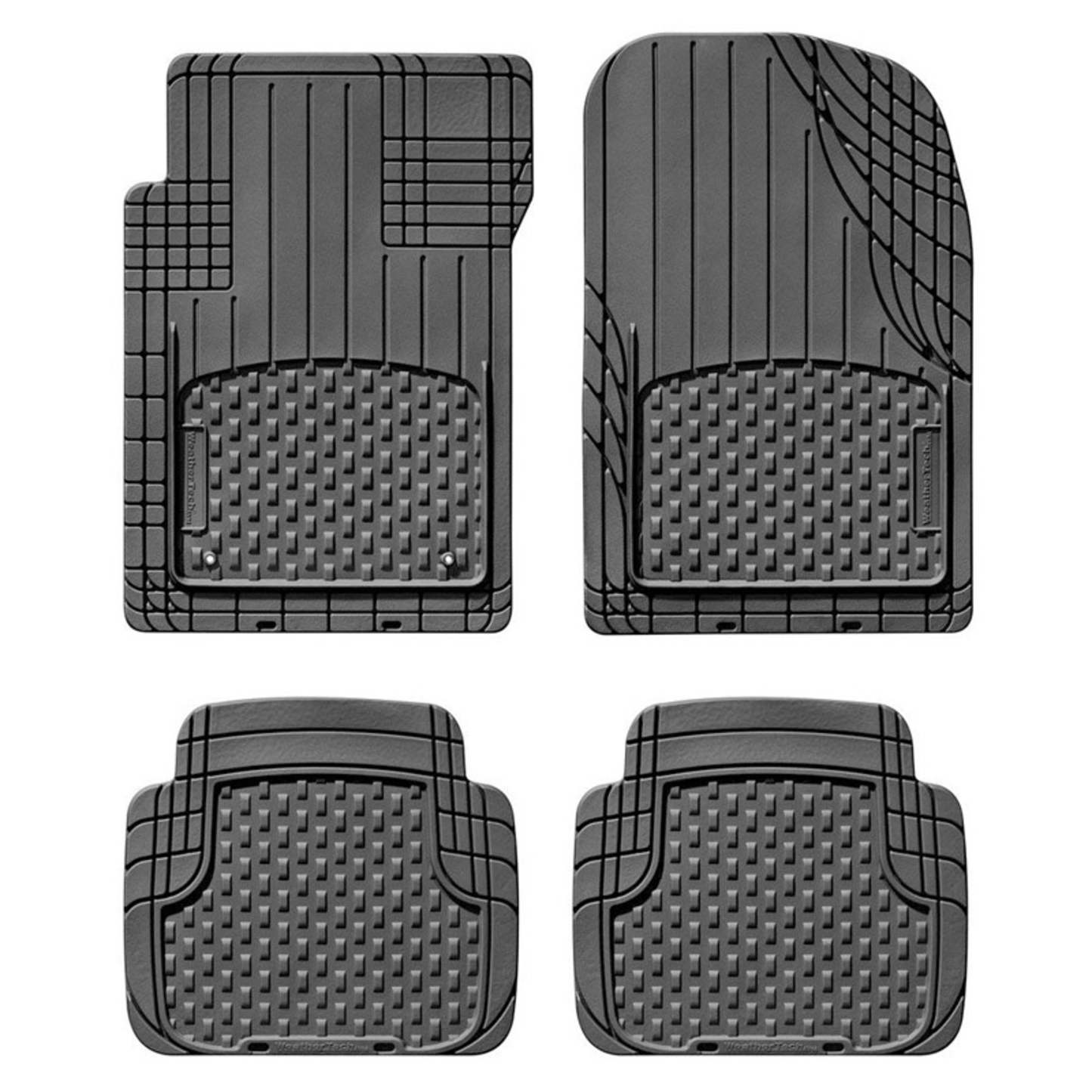 FRONT AND REAR TRIM TO FIT CAR MATS - (BLACK)