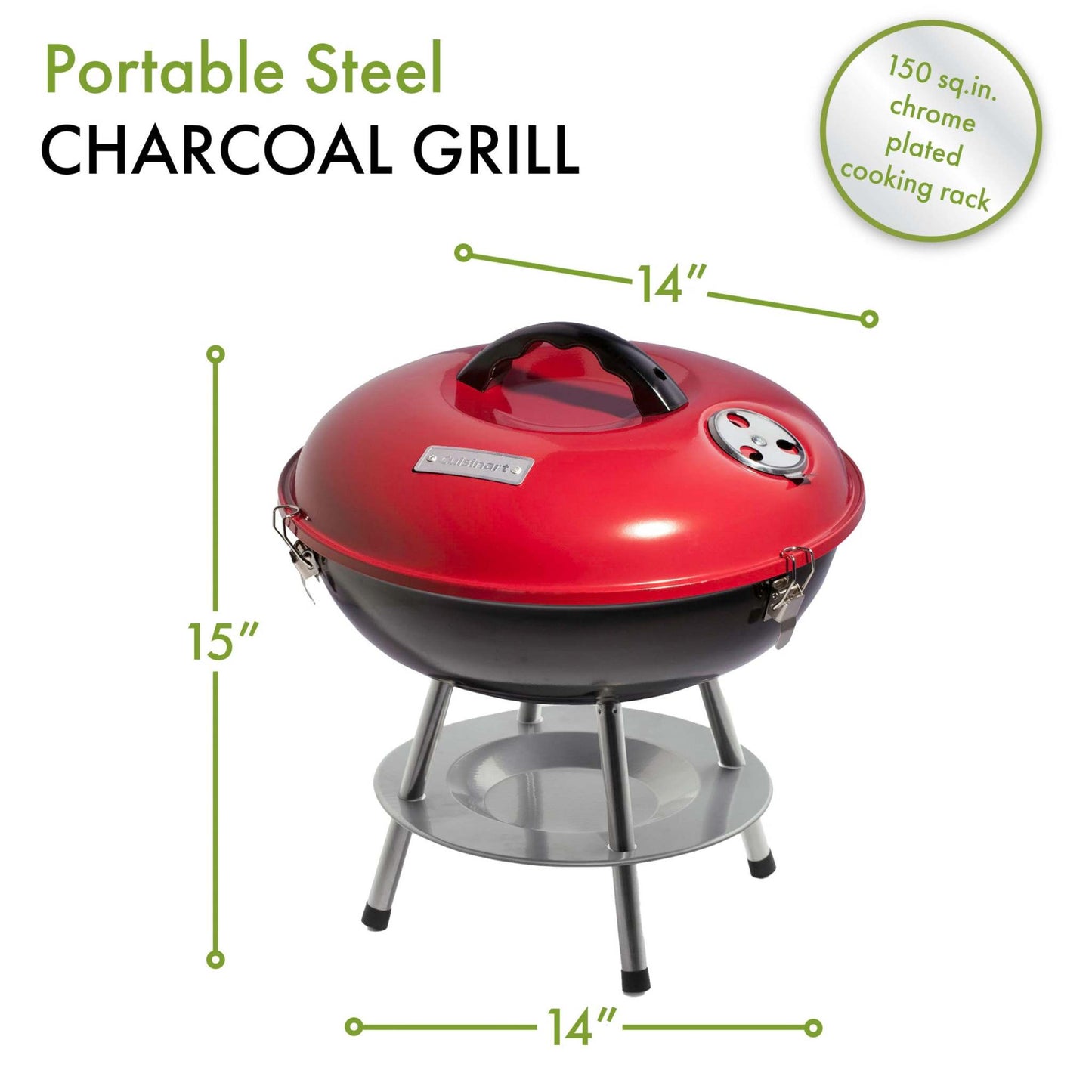 14" CHARCOAL GRILL