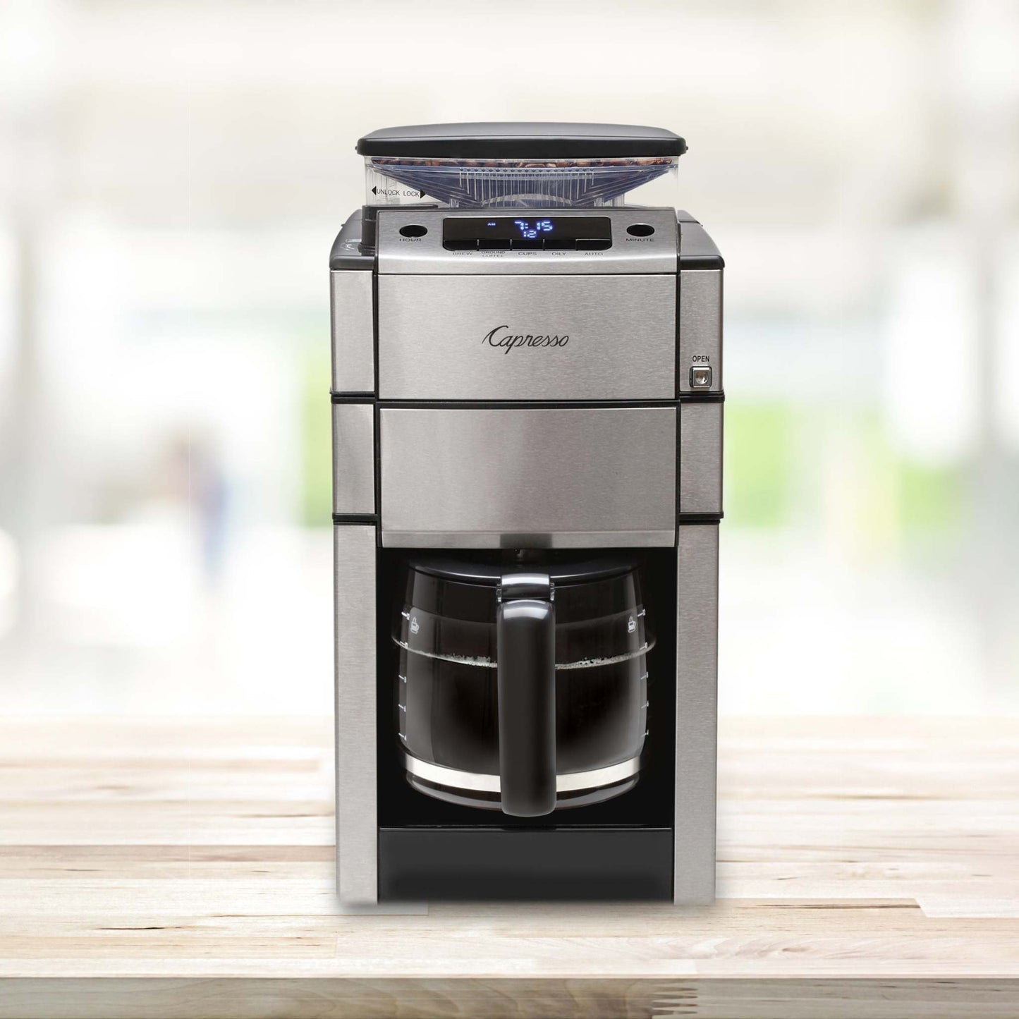 COFFEE TEAM PRO PLUS COFFEEMAKER W/ GLASS CARAFE
