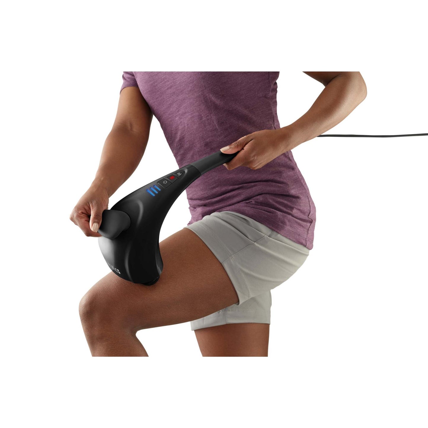 TWIN PERCUSSION PRO MASSAGER WITH HEAT