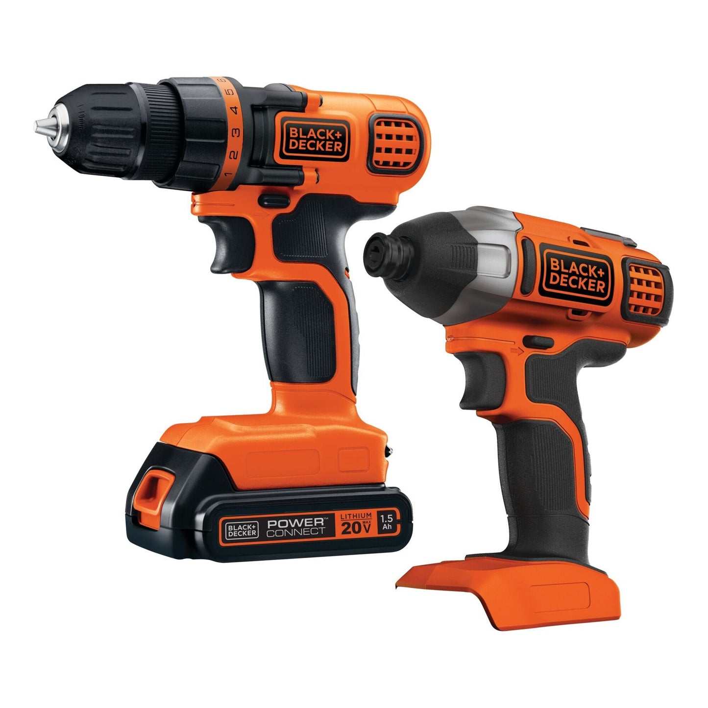 20V MAX DRILL/DRIVER + IMPACT DRIVER COMBO KIT