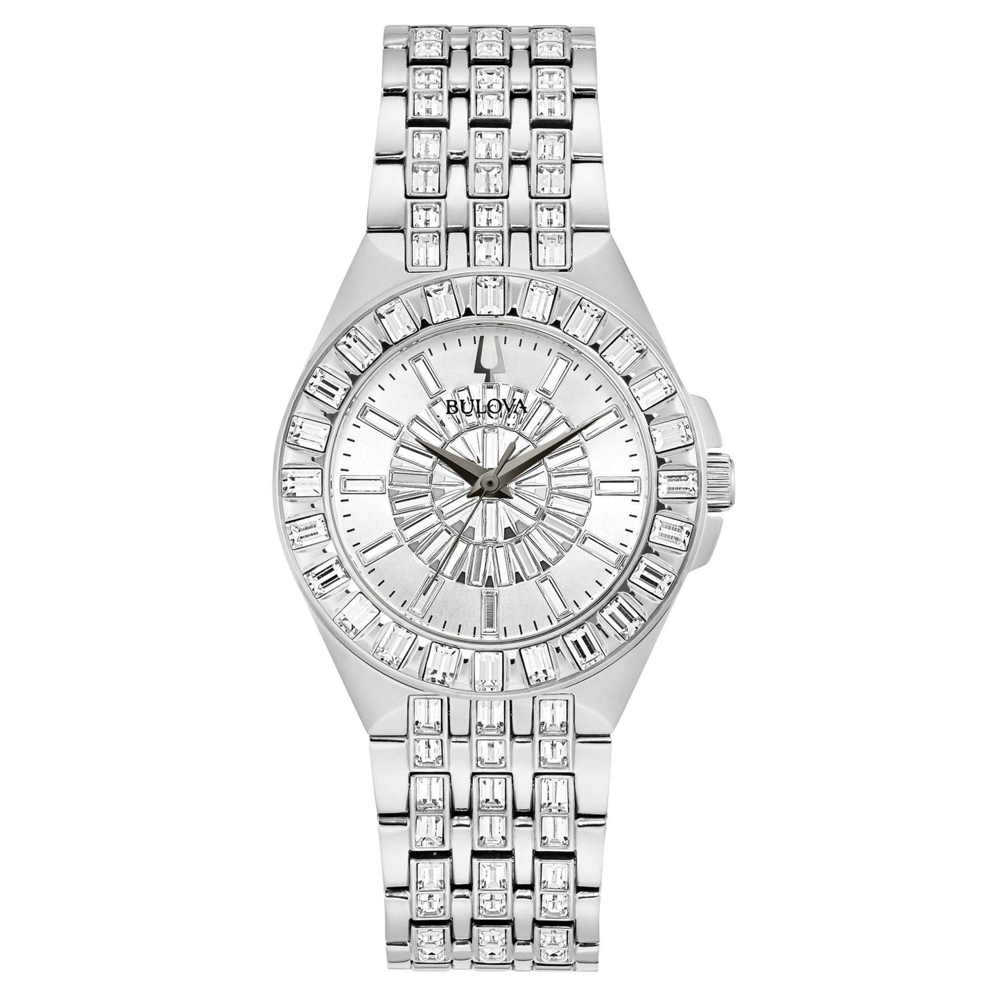 LADIES PHANTOM BAGUETTE SWAROVSKI CRYSTAL WATCH