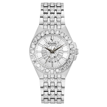 LADIES PHANTOM BAGUETTE SWAROVSKI CRYSTAL WATCH