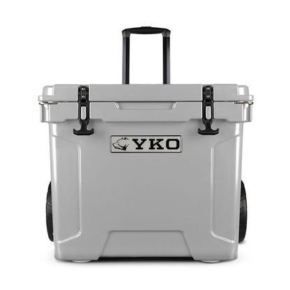PARTY WAGON 35QT WHEELED HARD COOLER GRAY