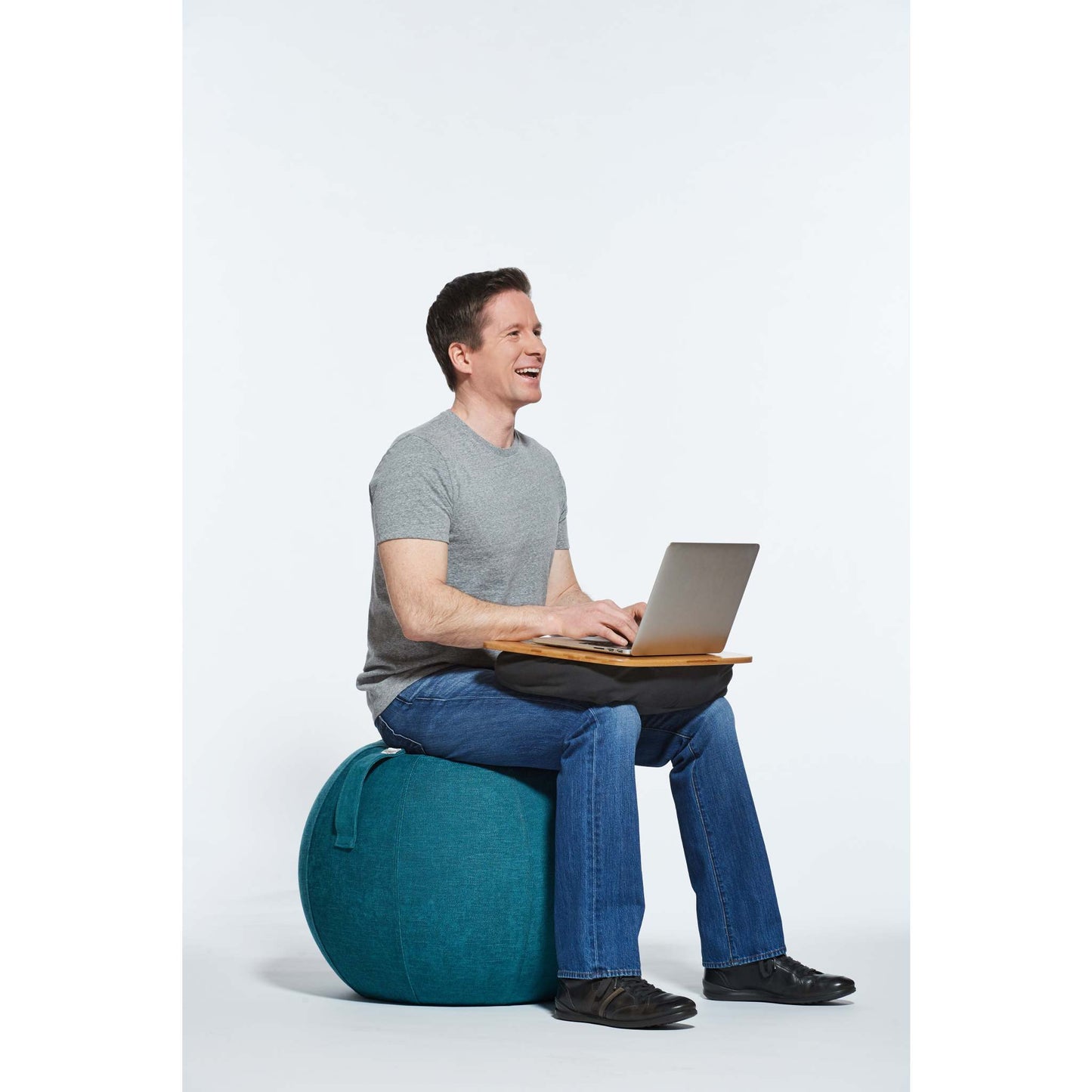 TRAYBO 2 BAMBOO LAPTOP TRAY W/TABLET HOLDER