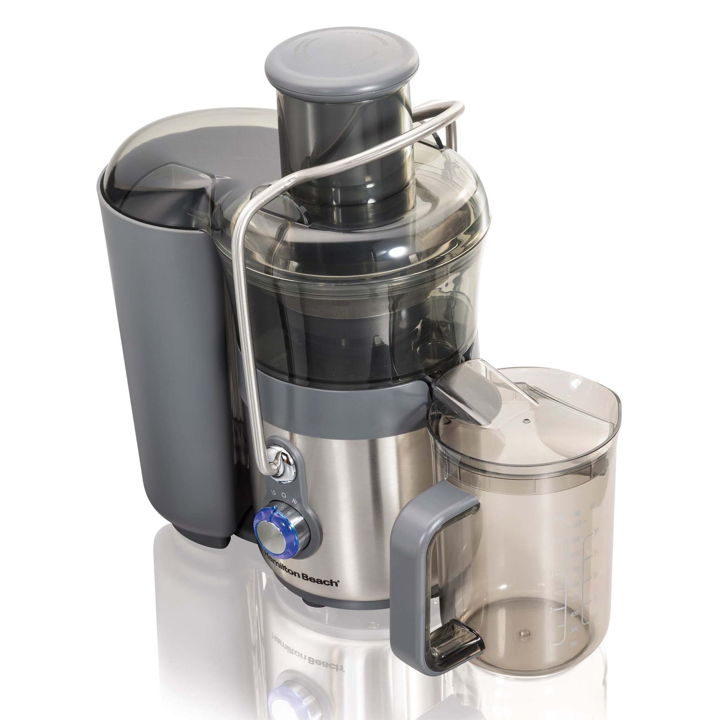EASY CLEAN BIG MOUTH 2-SPEED PREMIUM JUICE EXTRACTOR STNLSS