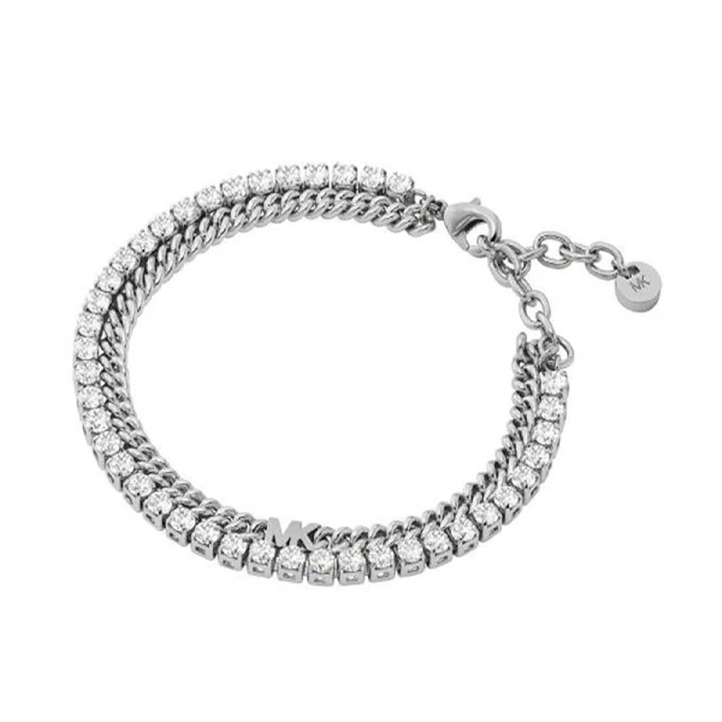LADIES DOUBLE LAYER TENNIS BRACELET
