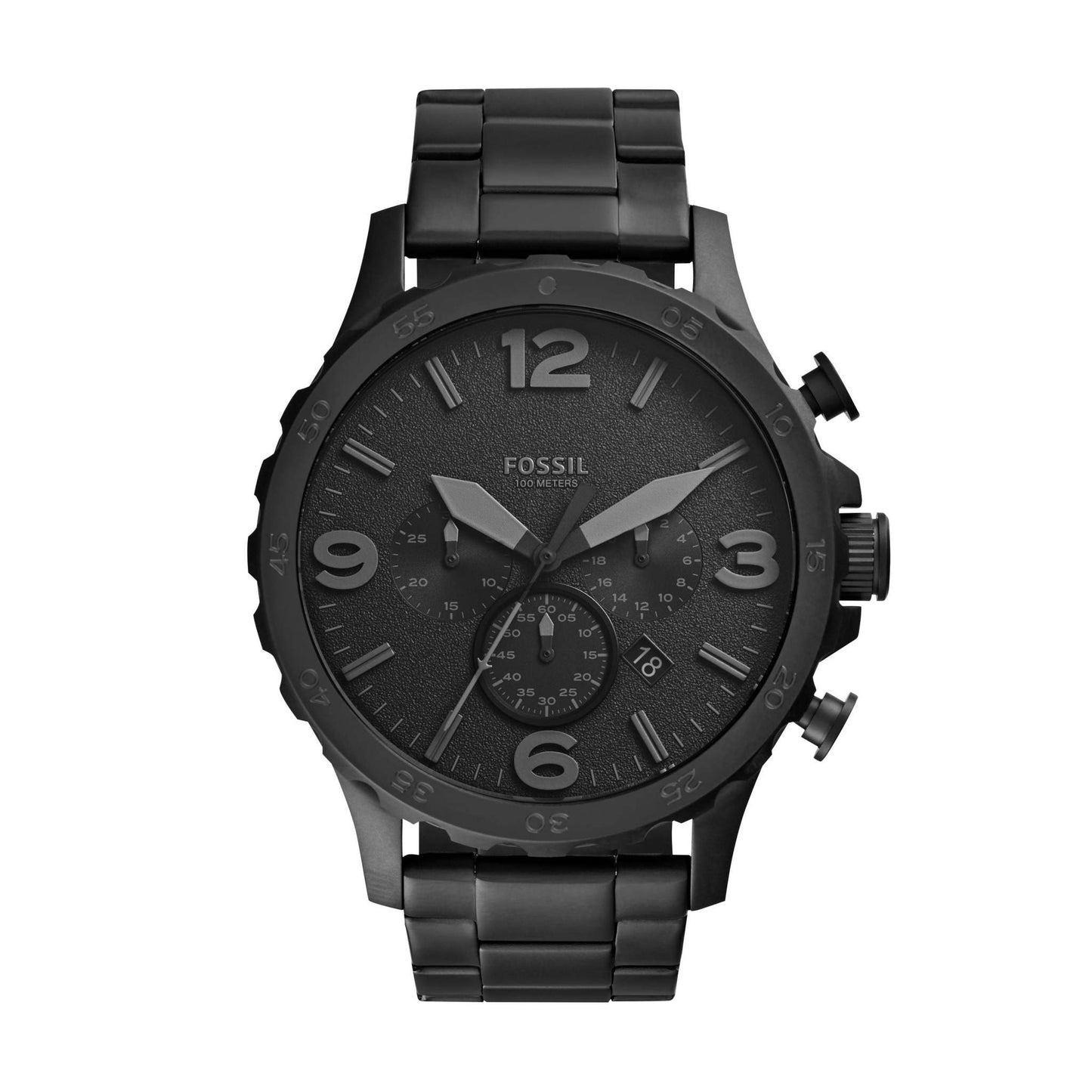 MENS NATE STAINLESS STEEL WATCH