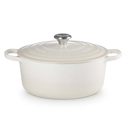 7.25QT SIGNATURE CAST IRON ROUND DUTCH OVEN MERINGUE