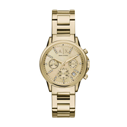 LADY BANKS MULTI-DIAL CRYSTAL WATCH