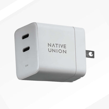 FAST GAN PD 35W CHARGER W/ 2 USB-C PORTS