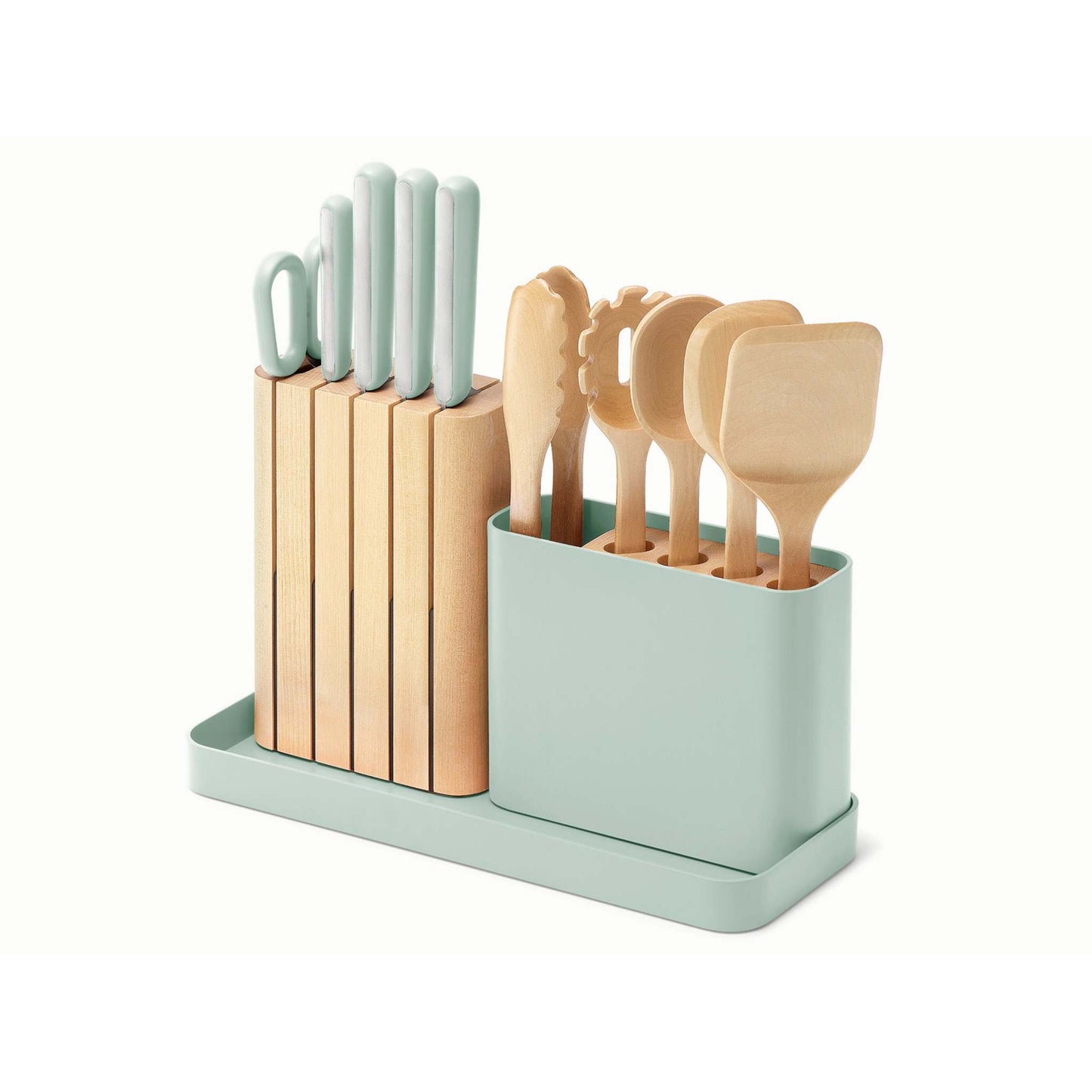 14PC KNIFE & UTENSIL SET MIST