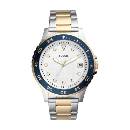 MENS CLASSIC SPORT 2-TONE STAINLESS STEEL WATCH