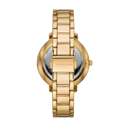 LADIES PYPER STAINLESS STEEL CRYSTAL WATCH