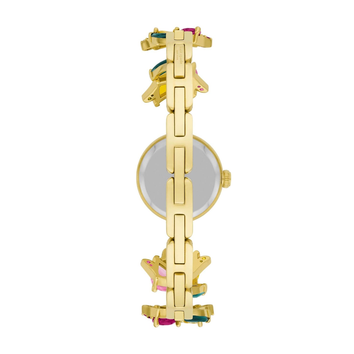 LADIES' MONROE CRYSTAL SS WATCH