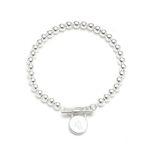 STERLING BEAD BRACELET