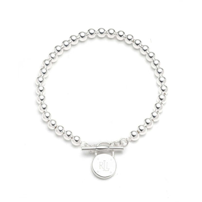 STERLING BEAD BRACELET