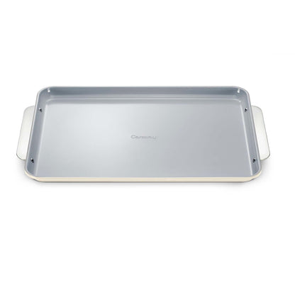 NONSTICK CERAMIC LARGE BAKING SHEET CREAM
