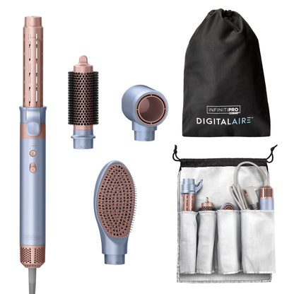 INFINITIPRO DIGITALAIRE STYLING WAND W/ ATTACHMENTS & STORAGE BAG