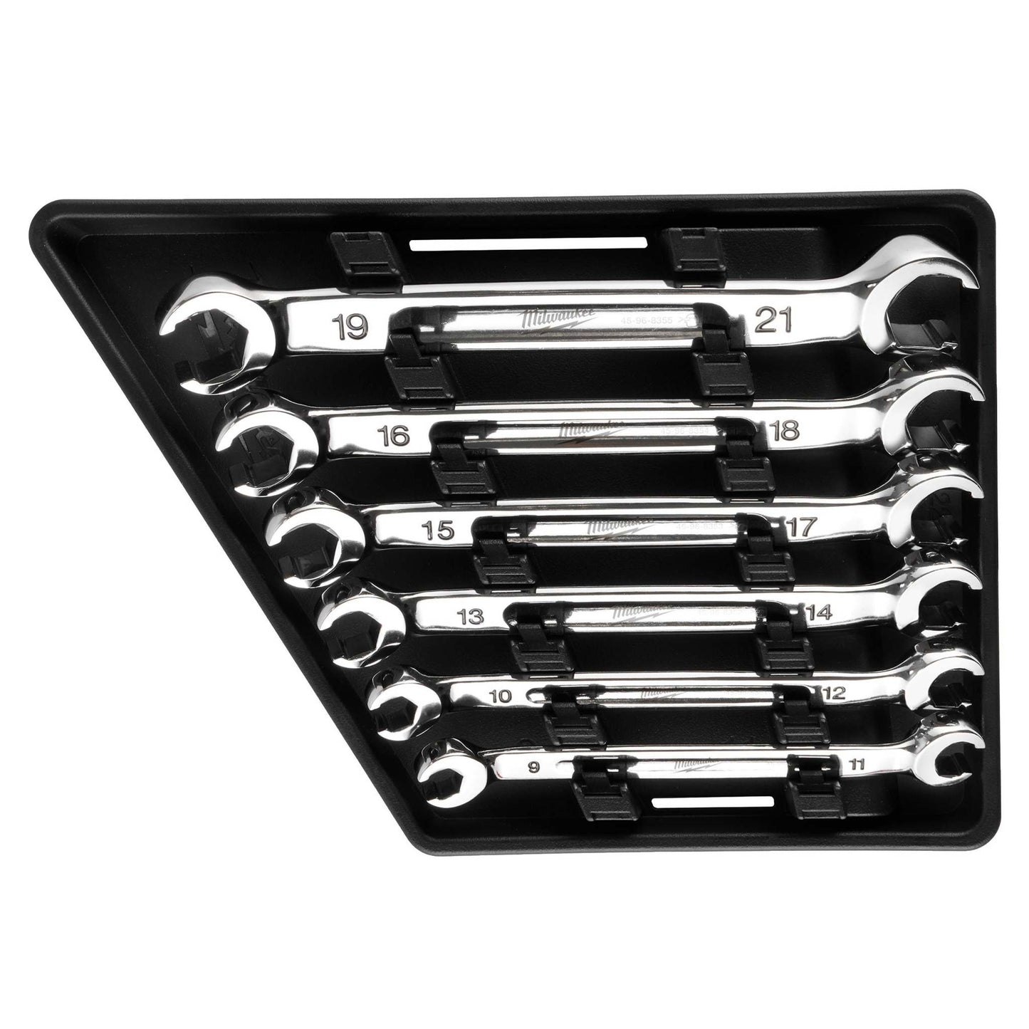 6PC METRIC DOUBLE END FLARE NUT WRENCH SET