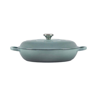 5QT SIGNATURE CAST IRON BRAISER SEA SALT