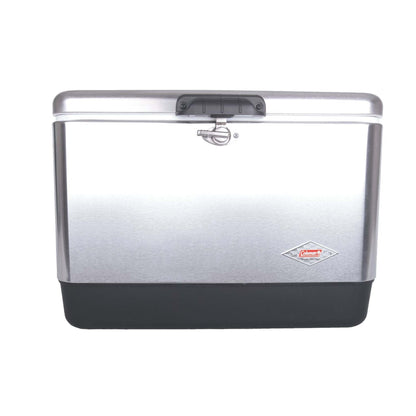 54QT STAINLESS STEEL CHEST COOLER