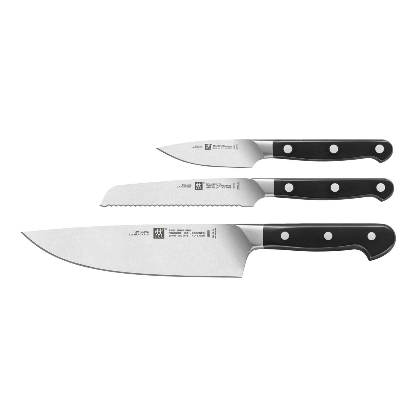 PRO 3PC STARTER KNIFE SET